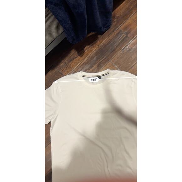 BOSS Hugo Boss Mens Minimal Logo Tee (White) - Picture 10 of 12